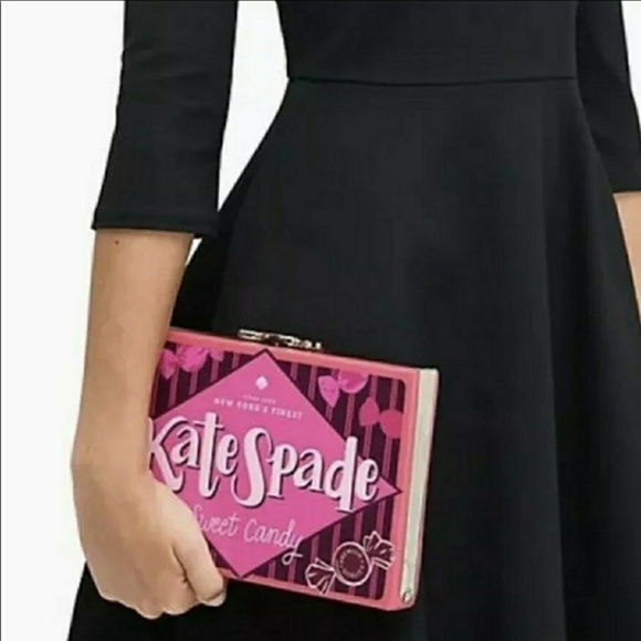 🍬Kate spade candy shop candy wrapper clutch Novelty - Picture 7 of 7